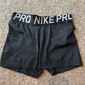 Nike Women's Black Athletic Shorts
